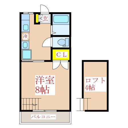 エクレシアの物件間取画像